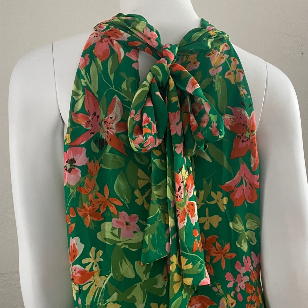 Vince Camuto Green Floral Dress - Picture 3 of 9